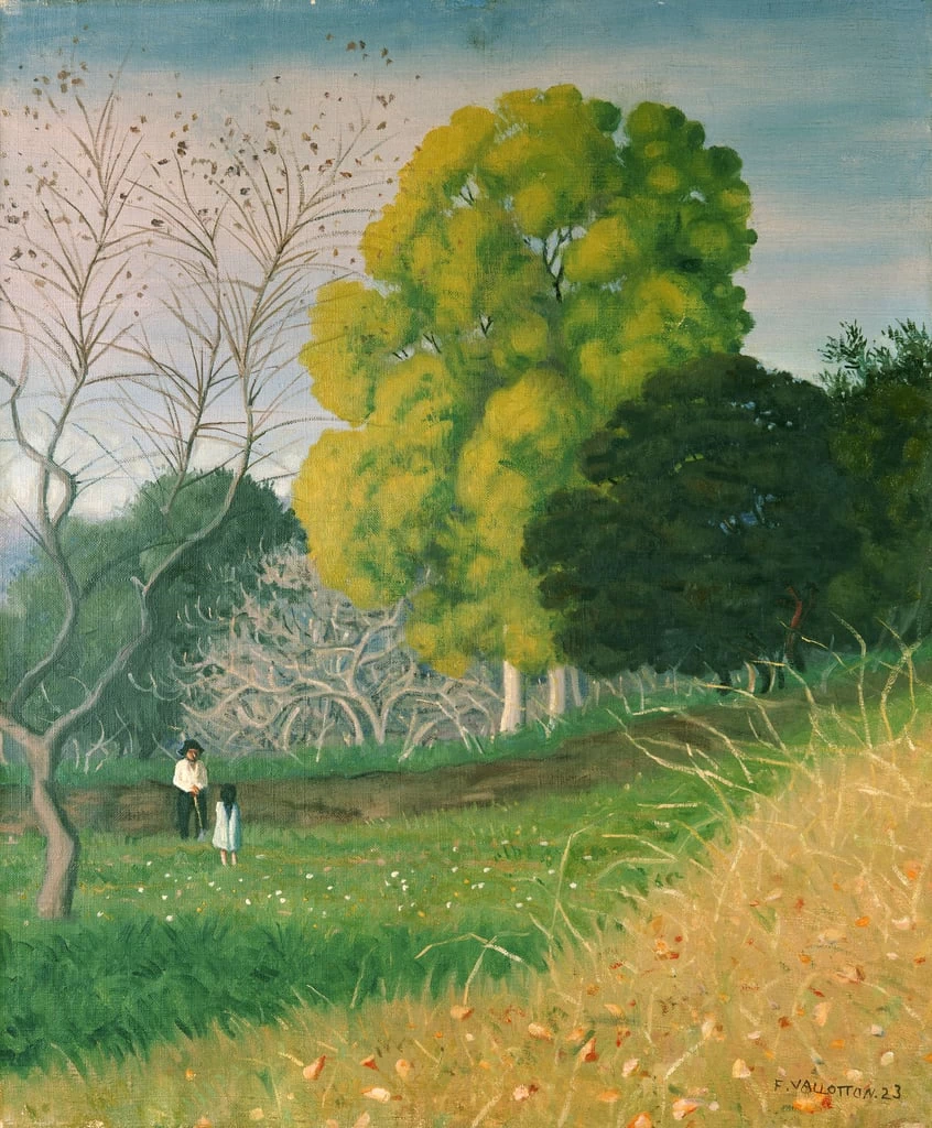 Albero verde, Cagnes, 1924